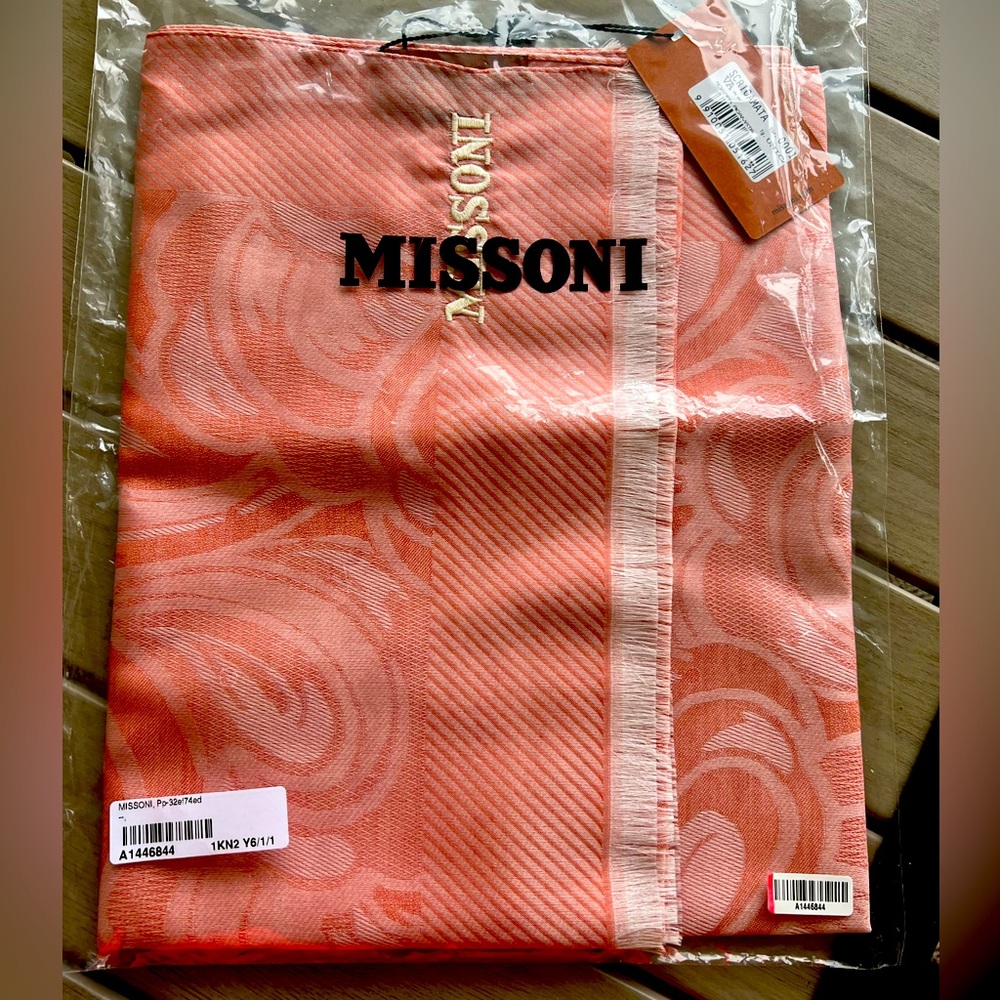 Missoni wool/silk scarf